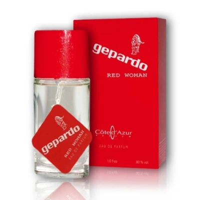 Cote Azur Gepardo Red Women - woda perfumowana 30 ml
