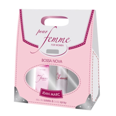Jean Marc Bossa Nova Femme - zestaw, woda toaletowa, dezodorant