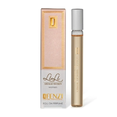 JFenzi Lili Ardagio Women - zestaw promocyjny dla pań, woda perfumowana roll-on 10 ml, balsam do ciala 200 ml