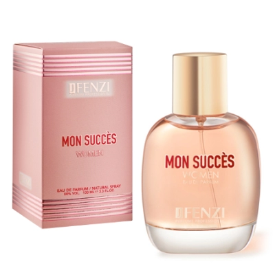 JFenzi Mon Succes Women - zestaw promocyjny, woda perfumowana 100 ml, roll-on 10 ml