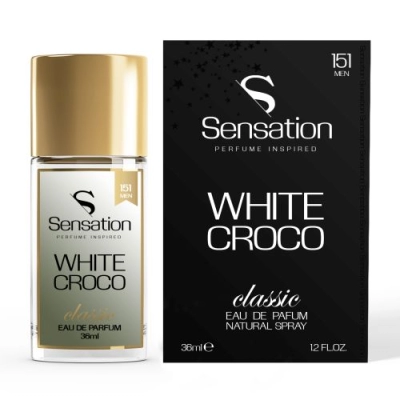 Sensation 151 White Croco - męska woda perfumowana 36 ml