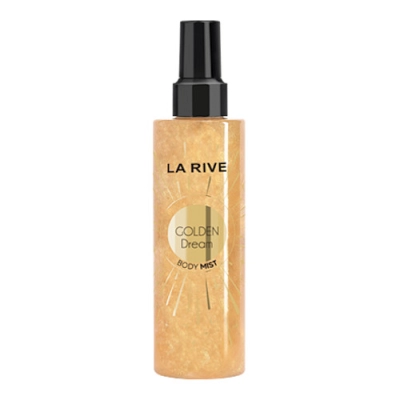 La Rive Golden Dream - Perfumowana mgiełka do ciała z rozświetlającymi drobinkami [body mist] 200 ml
