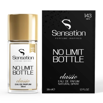 Sensation 143 No Limit Bottle - woda perfumowana dla mężczyzn 36 ml