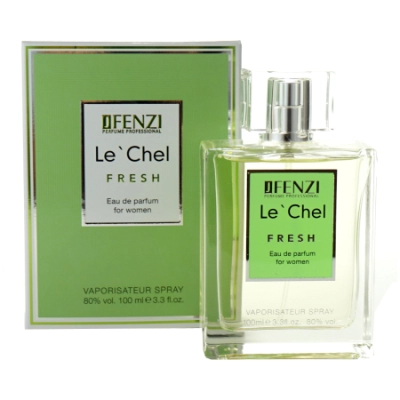 JFenzi Le Chel Fresh - zestaw promocyjny, woda perfumowana 100 ml, roll-on 10 ml