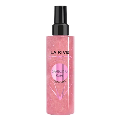 La Rive Sparkling Rose - Perfumowana mgiełka do ciała z rozświetlającymi drobinkami [body mist] 200 ml