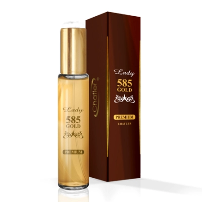 Chatler 585 Gold Lady Premium - woda perfumowana 30 ml