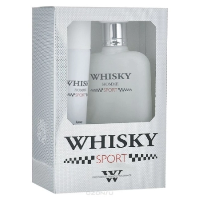 Evaflor Whisky Homme Sport - zestaw, woda toaletowa, dezodorant
