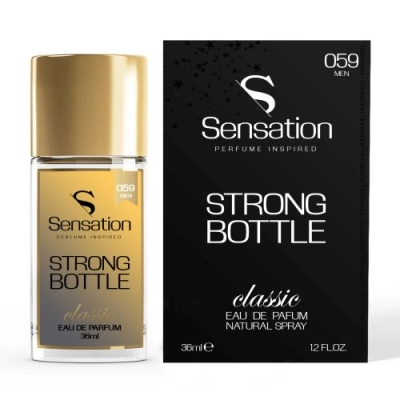 Sensation 059 Strong Bottle - woda perfumowana dla mężczyzn 36 ml