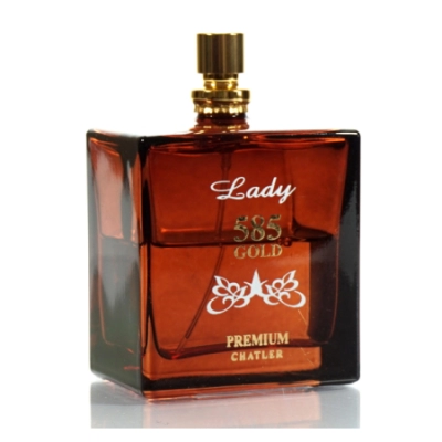 Chatler 585 Gold Lady Premium - woda perfumowana, tester 50 ml
