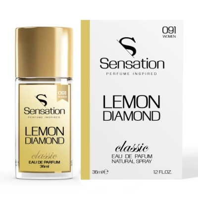 Sensation 091 Lemon Diamond - woda perfumowana dla kobiet 36 ml