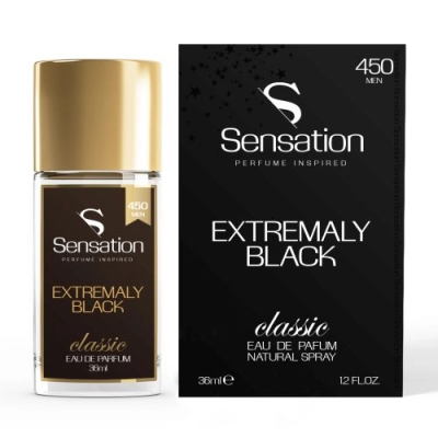 Sensation 450 Men Extremaly Black - woda perfumowana 36 ml