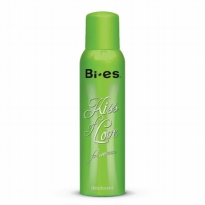 Bi-Es Kiss Of Love Green Woman - dezodorant 150 ml
