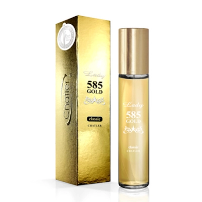 Chatler 585 Gold Lady - zestaw promocyjny, woda perfumowana 100 ml + woda perfumowana 30 ml